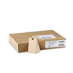 Avery-Dennison Manila Shipping Tags, 4 3/4 x 2 3/8, Strung with 12 Twine, 1,000 per Box
