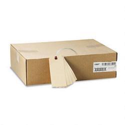 Avery-Dennison Manila Shipping Tags, 5 3/4 x 2 7/8, Wired (12 Double Wire), 1,000 per Box