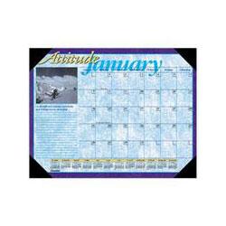 At-A-Glance Motivational Monthly Desk Pad Calendar, 22 x 17, Full Color