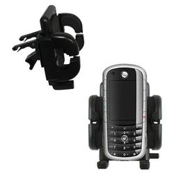 Gomadic Motorola E1120 Car Vent Holder - Brand