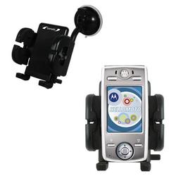 Gomadic Motorola E680i Car Windshield Holder - Brand