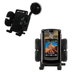 Gomadic Motorola MOTORAZR 2 V9m Car Windshield Holder - Brand