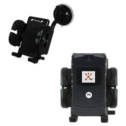 Gomadic Motorola RAZR V3 Car Windshield Holder - Brand