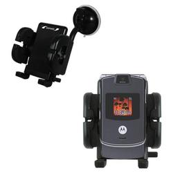 Gomadic Motorola RAZR V3c Car Windshield Holder - Brand