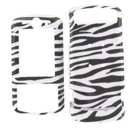 Wireless Emporium, Inc. Motorola RIZR Z6tv Zebra Snap-On Protective Case