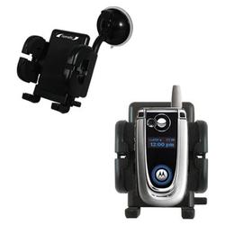 Gomadic Motorola V600 Car Windshield Holder - Brand