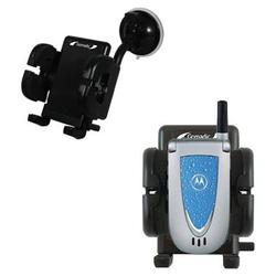 Gomadic Motorola V66 Car Windshield Holder - Brand