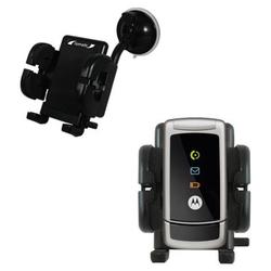 Gomadic Motorola W220 Car Windshield Holder - Brand