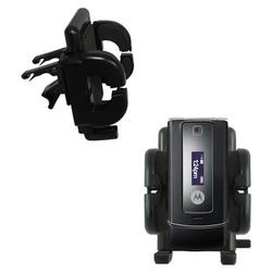 Gomadic Motorola W385 Car Vent Holder - Brand