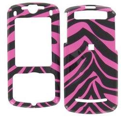 Wireless Emporium, Inc. Motorola Z9 Pink Zebra Snap-On Protector Case Faceplate