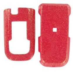 Wireless Emporium, Inc. Nokia 6263 Red Glitter Snap-On Protector Case Faceplate