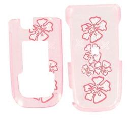 Wireless Emporium, Inc. Nokia 6263 Trans. Pink Hawaii Snap-On Protector Case Faceplate