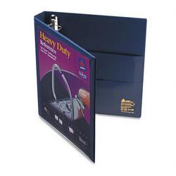 Avery-Dennison Nonstick Heavy Duty EZD® Reference View Binder, 1 Capacity, Navy Blue