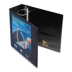 Avery-Dennison Nonstick Heavy Duty EZD® Reference View Binder, 4 Large Capacity, Black