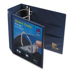 Avery-Dennison Nonstick Heavy Duty EZD® Reference View Binder, 5 Large Capacity, Navy Blue