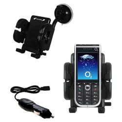 Gomadic O2 Orion Auto Windshield Holder with Car Charger - Uses TipExchange