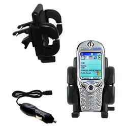 Gomadic O2 XPhone I Auto Vent Holder with Car Charger - Uses TipExchange