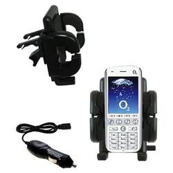 Gomadic O2 XPhone IIm Auto Vent Holder with Car Charger - Uses TipExchange