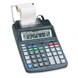 Aurora Corporation PR620M 2 Color Portable Printing Calculator, 12 Digit LCD, Converts Metric