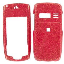 Wireless Emporium, Inc. Pantech Duo C810 Glitter Red Snap-On Protector Case