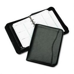 Daytimer/Acco Brands Inc. Personal Organizer Starter Set, Avalon Vinyl Binder, 5 1/2x8 1/2, Black (DTM82631)