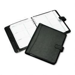 Daytimer/Acco Brands Inc. Personal Organizer Starter Set, Avalon Vinyl Binder, 8 1/2x11, Black (DTM84031)