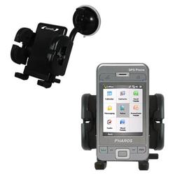 Gomadic Pharos PGS Phone 600 Car Windshield Holder - Brand