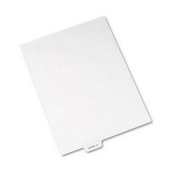 Avery-Dennison Preprinted Legal Bottom Tab Dividers, Tab Title Exhibit Q, Letter Size, 25/Pack