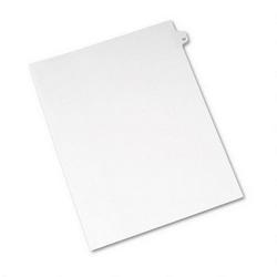 Avery-Dennison Preprinted Legal Side Tab Dividers, Tab Title 52, 11 x 8 1/2, 25/Pack