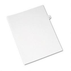 Avery-Dennison Preprinted Legal Side Tab Dividers, Tab Title 57, 11 x 8 1/2, 25/Pack