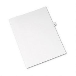 Avery-Dennison Preprinted Legal Side Tab Dividers, Tab Title 60, 11 x 8 1/2, 25/Pack
