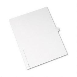 Avery-Dennison Preprinted Legal Side Tab Dividers, Tab Title 63, 11 x 8 1/2, 25/Pack
