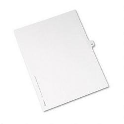 Avery-Dennison Preprinted Legal Side Tab Dividers, Tab Title 64, 11 x 8 1/2, 25/Pack