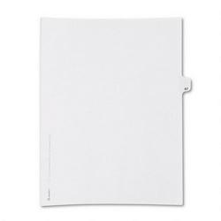 Avery-Dennison Preprinted Legal Side Tab Dividers, Tab Title 67, 11 x 8 1/2, 25/Pack