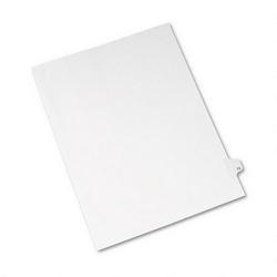 Avery-Dennison Preprinted Legal Side Tab Dividers, Tab Title 73, 11 x 8 1/2, 25/Pack