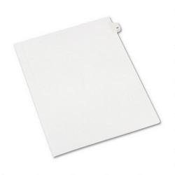 Avery-Dennison Preprinted Legal Side Tab Dividers, Tab Title 77, 11 x 8 1/2, 25/Pack
