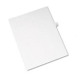 Avery-Dennison Preprinted Legal Side Tab Dividers, Tab Title 85, 11 x 8 1/2, 25/Pack