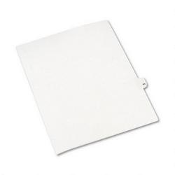 Avery-Dennison Preprinted Legal Side Tab Dividers, Tab Title 93, 11 x 8 1/2, 25/Pack