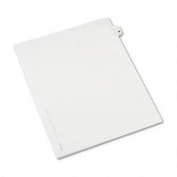Avery-Dennison Preprinted Legal Side Tab Dividers, Tab Title 98, 11 x 8 1/2, 25/Pack