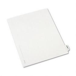 Avery-Dennison Preprinted Legal Side Tab Dividers, Tab Title Exhibit A, 11 x 8 1/2, 25/Pack