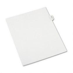 Avery-Dennison Preprinted Legal Side Tab Dividers, Tab Title Exhibit C, 11 x 8 1/2, 25/Pack (AVE82109)