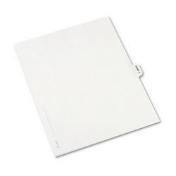 Avery-Dennison Preprinted Legal Side Tab Dividers, Tab Title Exhibit E, 11 x 8 1/2, 25/Pack