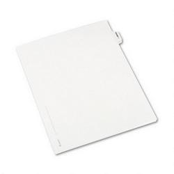 Avery-Dennison Preprinted Legal Side Tab Dividers, Tab Title Exhibit I, 11 x 8 1/2, 25/Pack