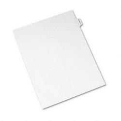 Avery-Dennison Preprinted Legal Side Tab Dividers, Tab Title Exhibit L, 11 x 8 1/2, 25/Pack