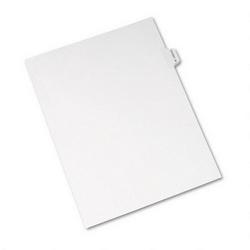 Avery-Dennison Preprinted Legal Side Tab Dividers, Tab Title Exhibit M, 11 x 8 1/2, 25/Pack