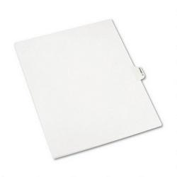 Avery-Dennison Preprinted Legal Side Tab Dividers, Tab Title Exhibit P, 11 x 8 1/2, 25/Pack