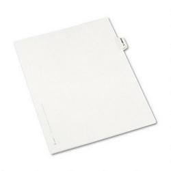 Avery-Dennison Preprinted Legal Side Tab Dividers, Tab Title Exhibit R, 11 x 8 1/2, 25/Pack