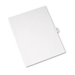 Avery-Dennison Preprinted Legal Side Tab Dividers, Tab Title Exhibit Z, 11 x 8 1/2, 25/Pack
