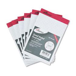 Ampad/Divi Of American Pd & Ppr Quadrille Pads, 5 X 8 , 4 Sq./Inch