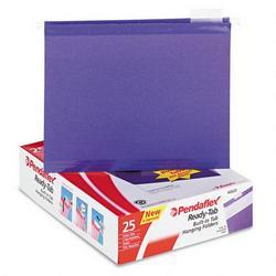 Esselte Pendaflex Corp. Ready Tab™ Colored Reinforced Hanging Letter Folders, 1/5 Cut, Violet, 25/Box